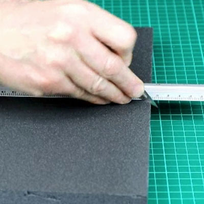 Model Making 101 - cutting styrofoam