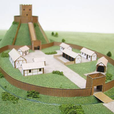 Model Making Guide to Making a Motte & Bailey Castle